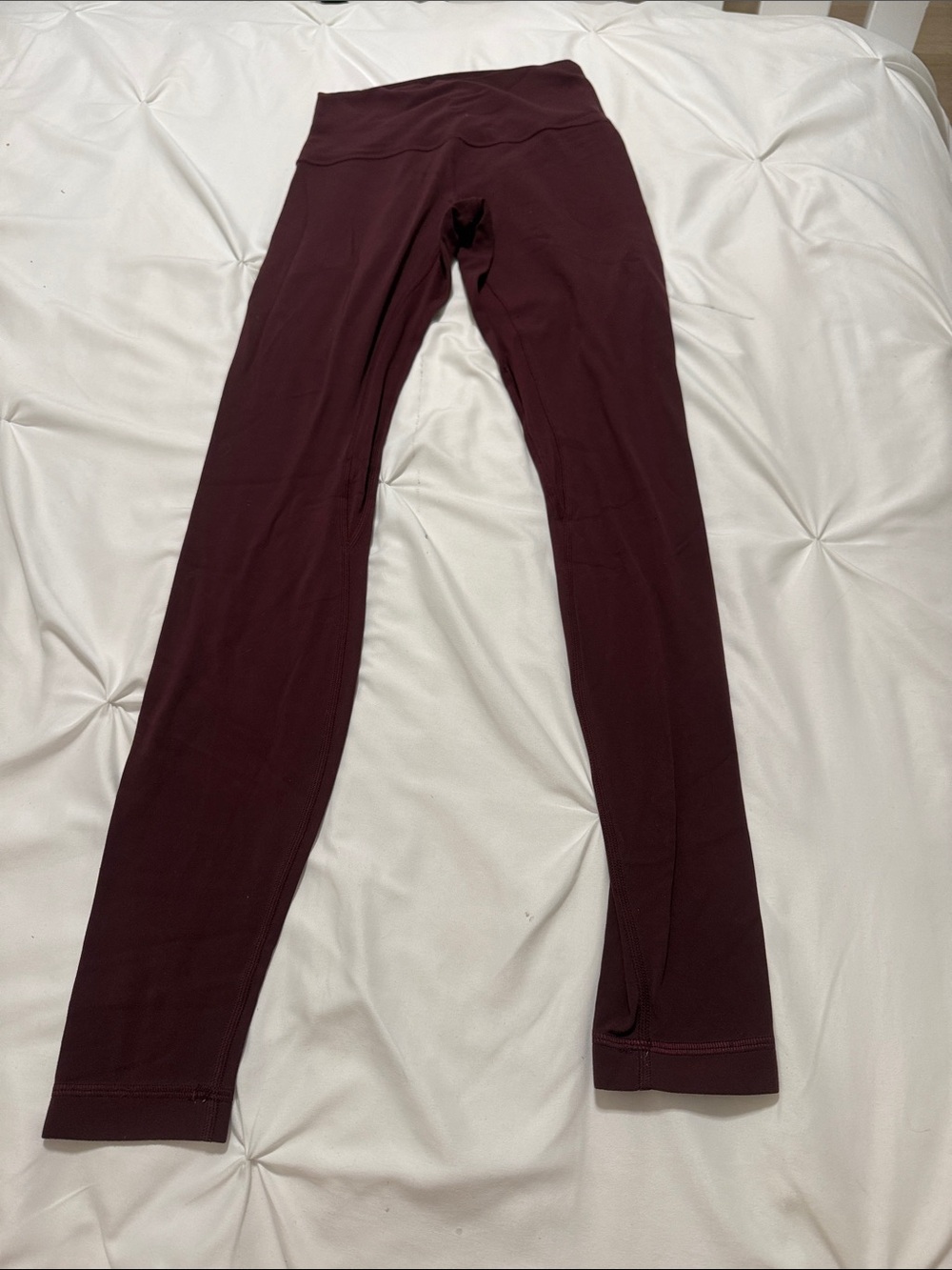Lululemon leggings- Burgundy